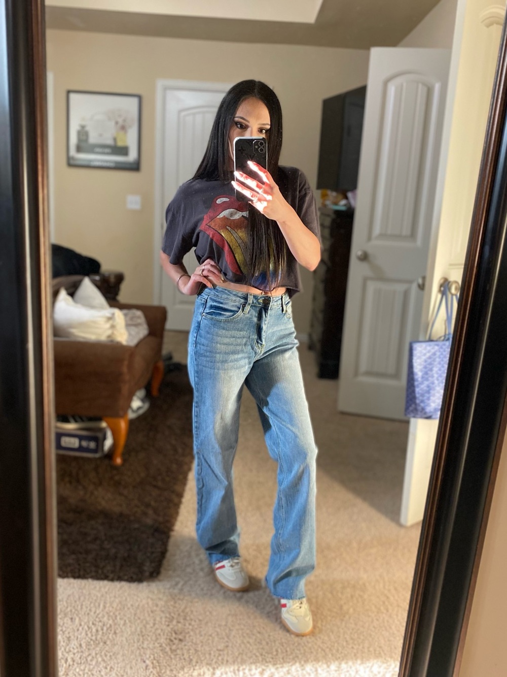 Fashion Nova Straight Leg 90’s vibes Jeans 5